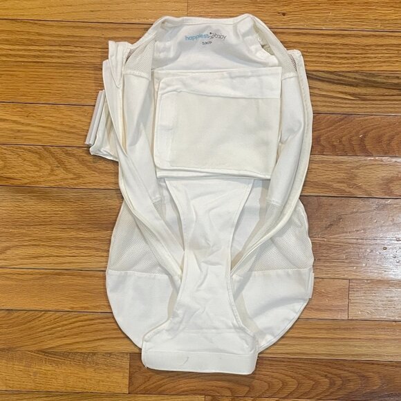 Happiest Baby SNOO Sleep Sack 5-Second Baby Swaddle 2-Piece Lot, Small, Ivory - Picture 11 of 13